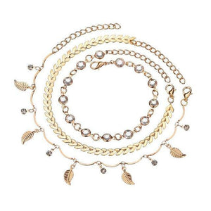 Talulah Bohemian Anklet Set - Abundance Boutique