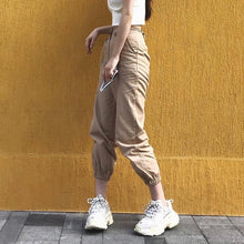 Load image into Gallery viewer, High Waist Cargo Pants - Abundance Boutique
