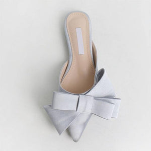 Pointed Toe Bow Sandals - Abundance Boutique