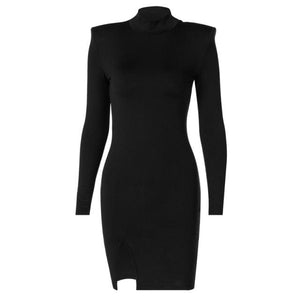 Marni Padded Shoulder Dress - Abundance Boutique