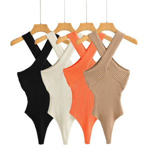Elana Knitted Bodysuit - Abundance Boutique
