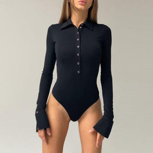Long Sleeve Bodysuit - Abundance Boutique