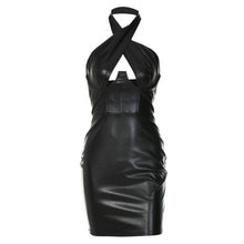 Cargar imagen en el visor de la galería, Miyu Faux Leather Dress - Abundance Boutique
