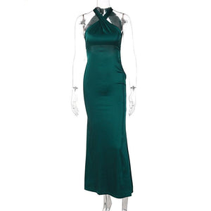 Florence Satin Dress - Abundance Boutique