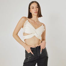 Cargar imagen en el visor de la galería, Butterfly Crop Top - Abundance Boutique
