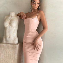 Load image into Gallery viewer, Nora Satin Dress - Abundance Boutique
